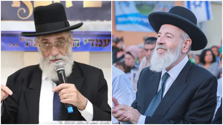 הרב איגרא והרב רוז'ה