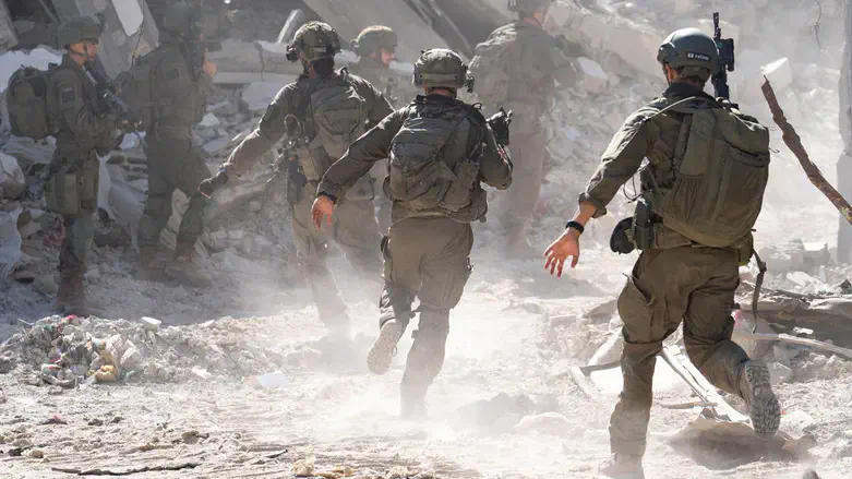 IDF forces in Shejaiya