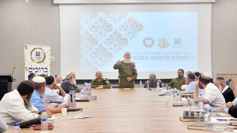 ראשי הישיבות במפקדת הרבנות בשורה