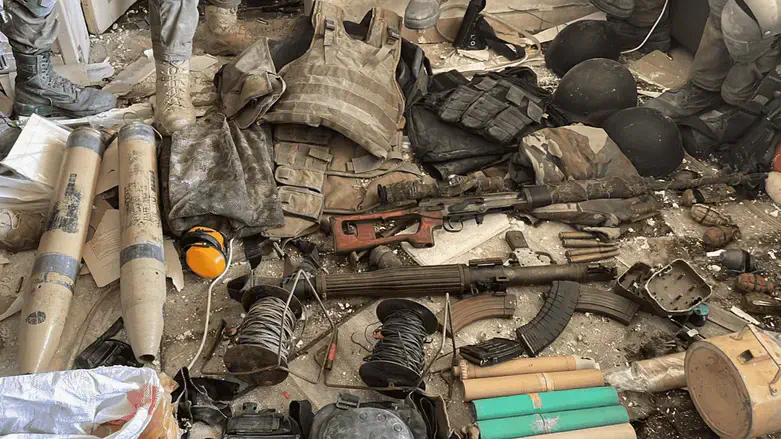 Weapons seized in Shejaiya area