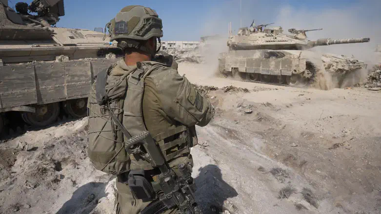 Бойцы ЦАХАЛ в секторе Газы. Иллюстрация