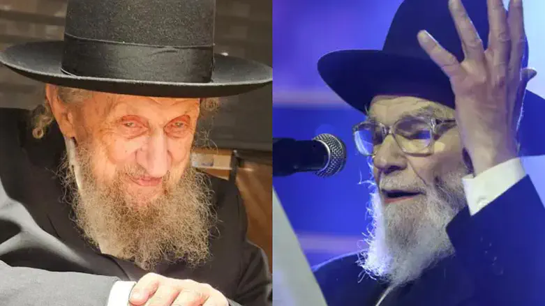 הרב משה הלל הירש והרב דוב לנדו