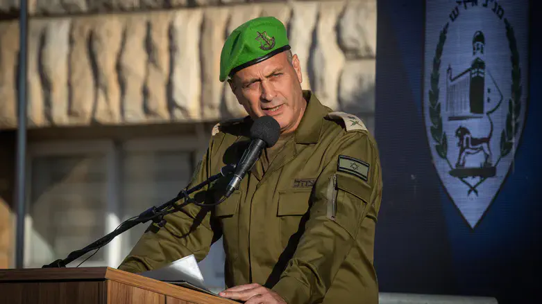 יהודה פוקס בטקס חילופי הפיקוד