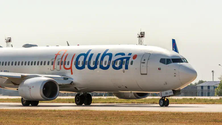 Самолёт авиакомпании Flydubai