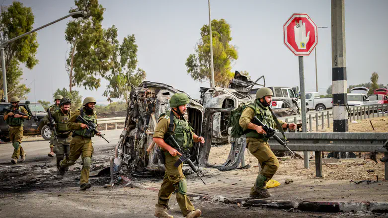 לוחמים במרחב בארי