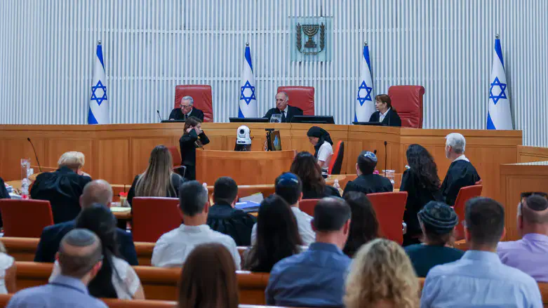 הדיון בבג"ץ