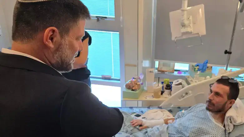 סמוטריץ' בבית החולים