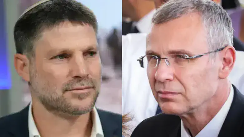 יריב לוין ובצלאל סמוטריץ'