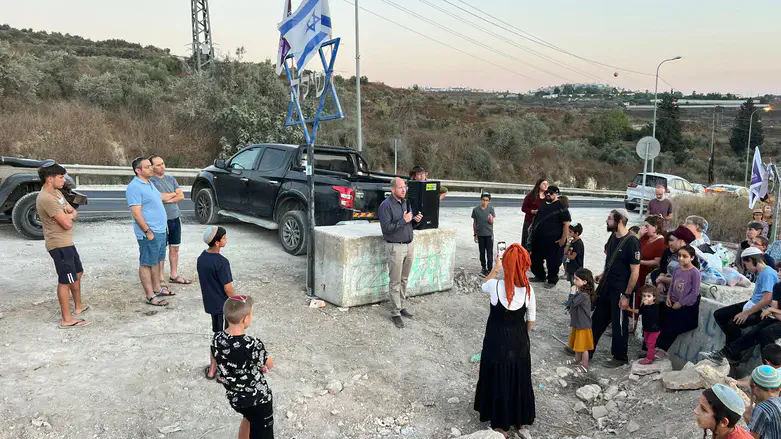 האירוע במקום הפיגוע