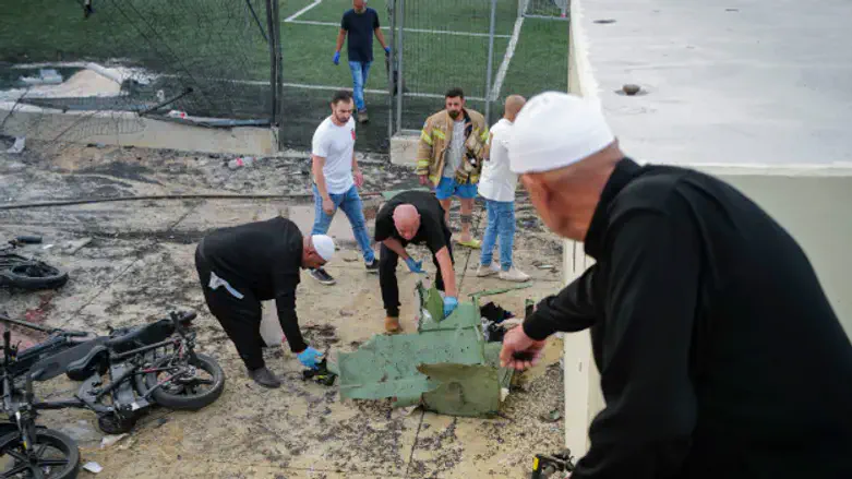 זירת הטבח במג'דל שמס