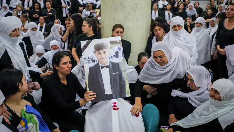 The funeral of the victims of the strike on Majdal Shams