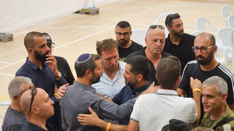 Yesha Council condolence visit Majdal Shams