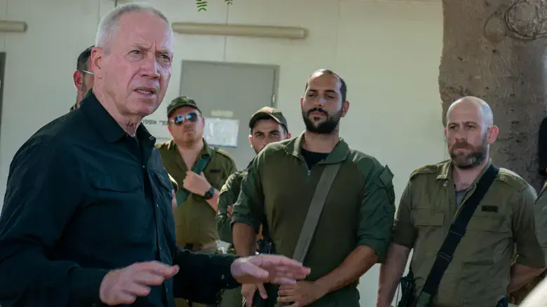 גלנט בגבול עזה