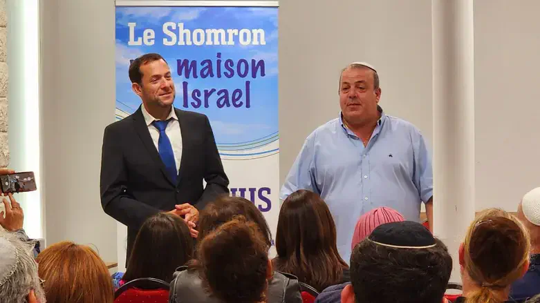 יוסי דגן בכנס עליה בפריז