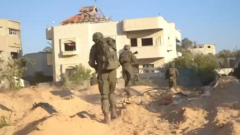 חיילי צה"ל ברצועת עזה