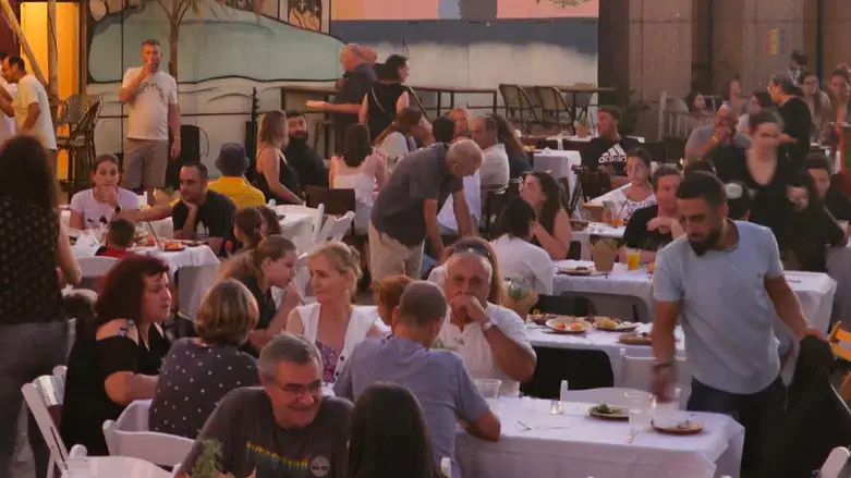 Встреча жителей кибуца Суфа