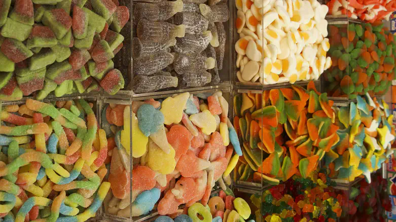 לא יותר מחמישה-שישה ממתקים בשעה. אילוסטרציה