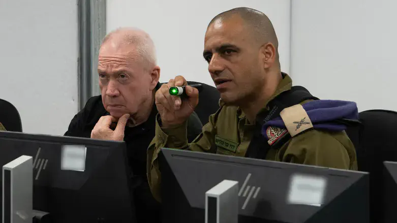 השר גלנט בהערכת מצב בצפון