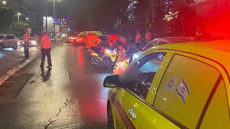 זירת התאונה הקשה