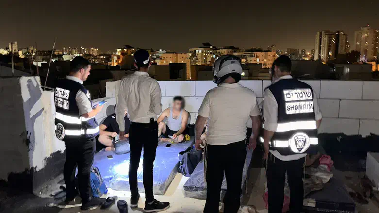 מעצר שב"חים בבני ברק