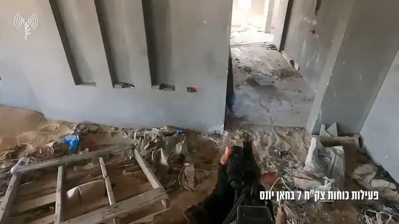 Место обнаружения тайника с оружием