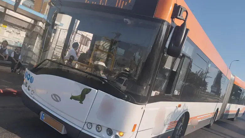 האוטובוס בו נהג