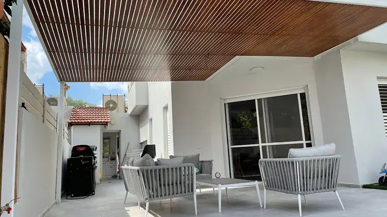 לידר פרגולת אלומיניום