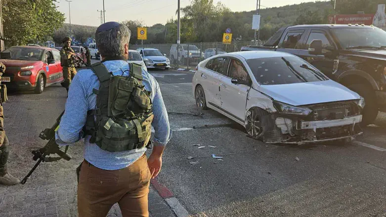 פיגוע הדריסה בכניסה לאריאל בתחילת השבוע