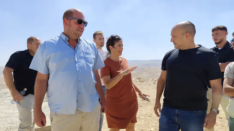 בנט בשמורה ההסכמית