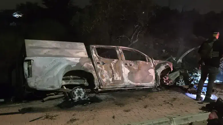Взорванный автомобиль