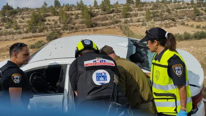 זירת הפיגוע הקטלני השבוע בתרקומיא