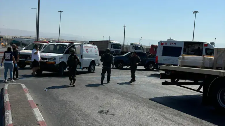 scene of the Allenby attack