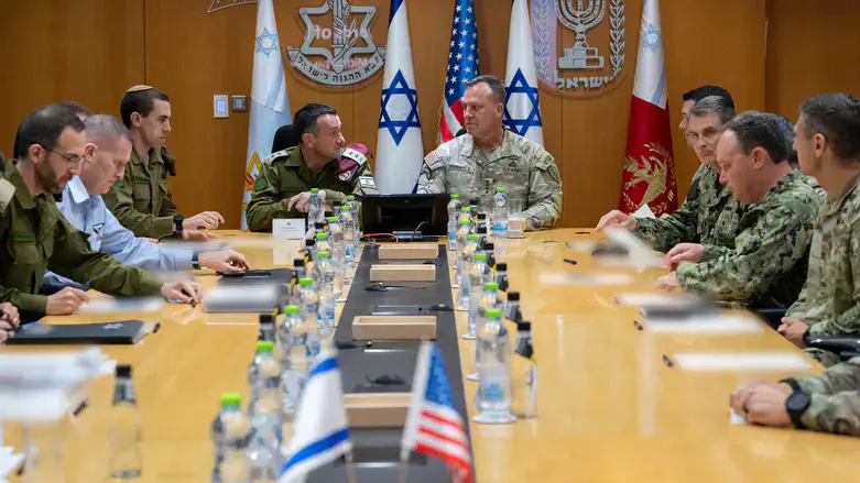 CENTCOM's Michael Erik Kurilla with IDF Chief of Staff Herzi Halevi