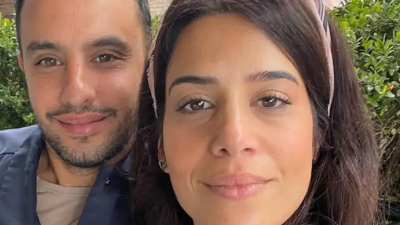 ליאן בן ברוך ובן זוגה אביתר