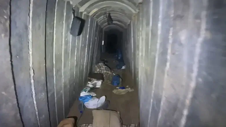 Hamas tunnel in Gaza