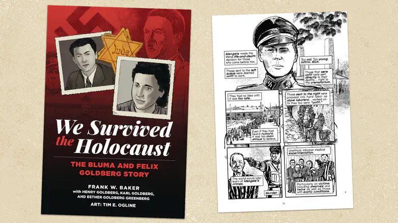 Frank W. Baker's book "We Survived the Holocaust," featuring illustrations by Tim Ogline