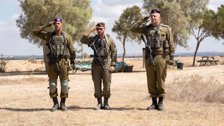 טקס חילופי מפקד החטיבה הדרומית