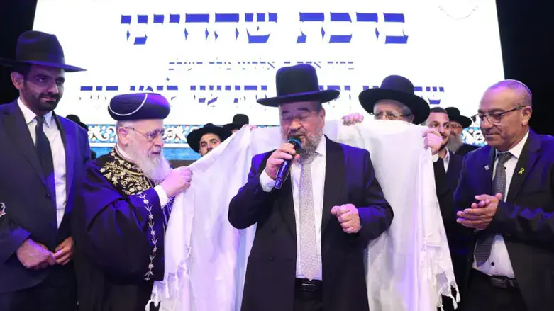 בטקס ההכתרה