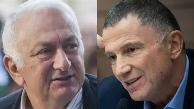 יולי אדלשטיין ואריה גולן