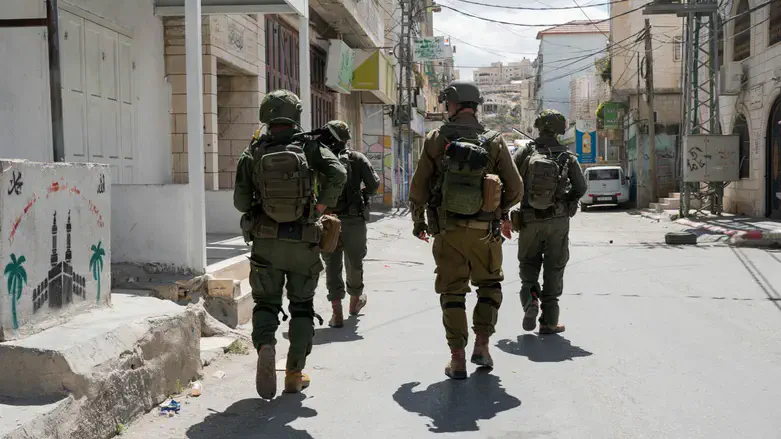 Бойцы ЦАХАЛ в районе северной Самарии. Иллюстрация