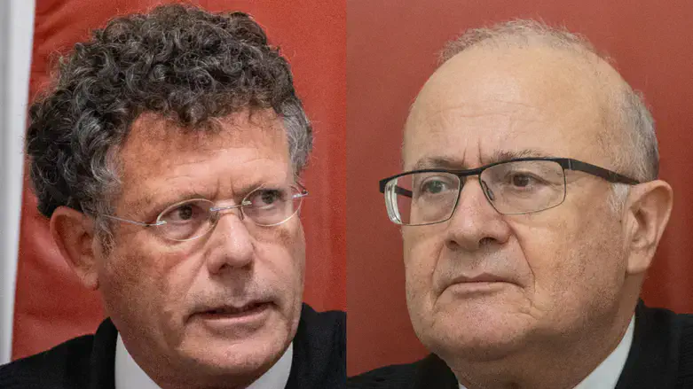 השופטים יוסף אלרון ויצחק עמית