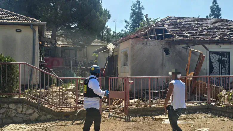 זירת נפילה בצפת