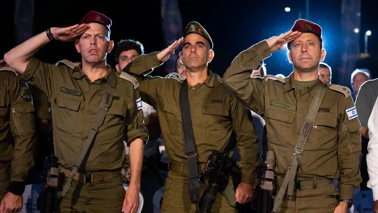 טקס התייחדות עם זכר חללי חטיבת "כפיר"