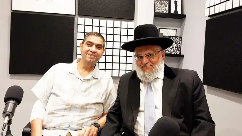 הרב משה אלחרר ודודו סעדה