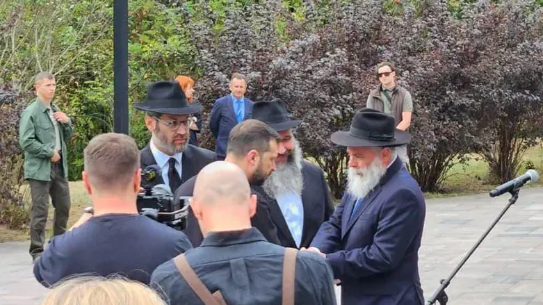 Babi Yar memorial ceremony