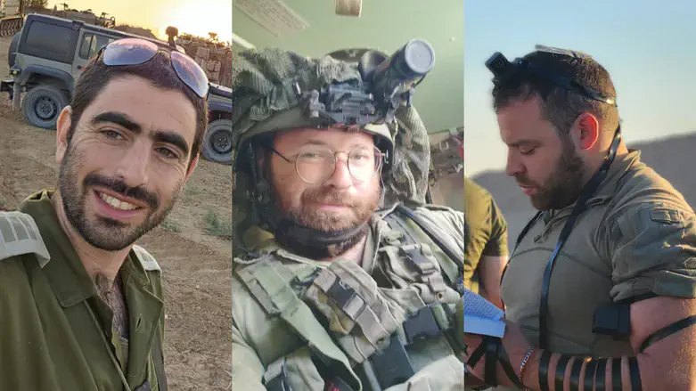 שלושת החיילים שנפלו בעזה