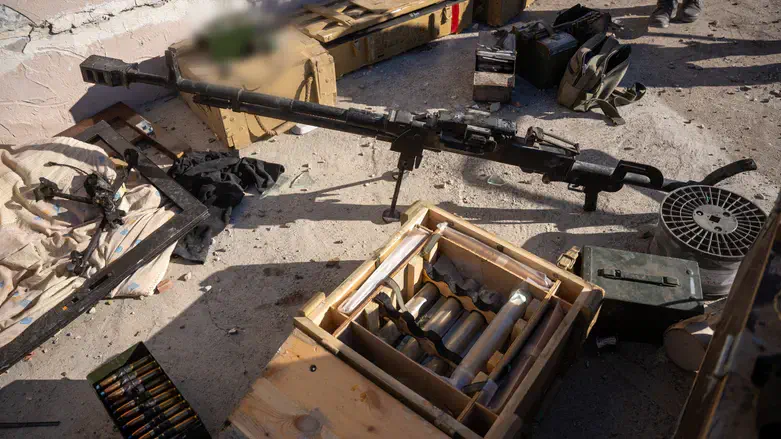 weapons found in Lebanese mosque