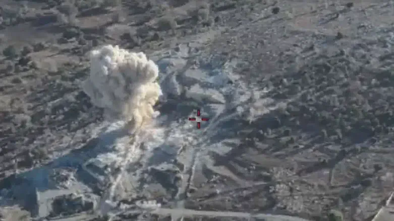 Destroying terror tunnels in Lebanon (illustrative)