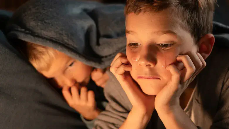 Child of Fallen Soldier. Illustrative