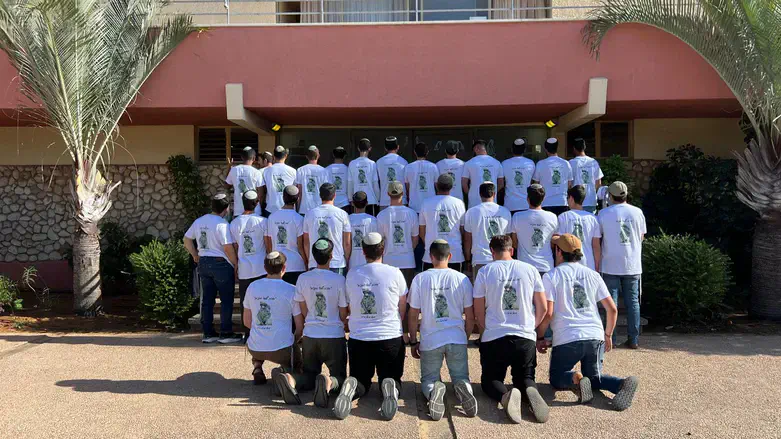 The shirts honoring fallen teacher Shaul Moyal